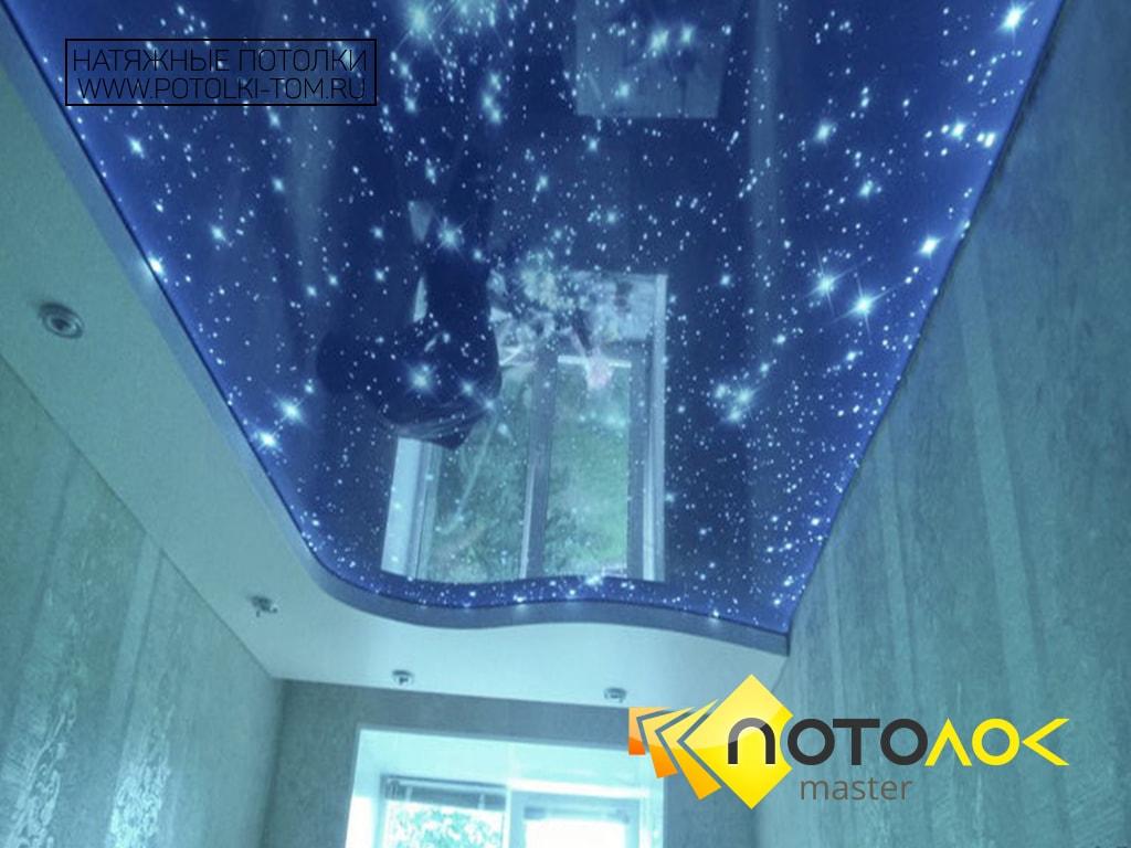 Натяжные потолки звездное небо фото