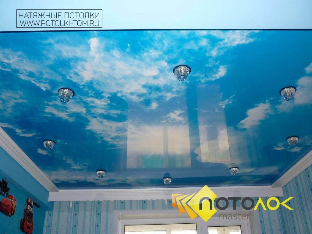 Натяжные потолки с фотопечатью от производителя в Томске и Северске.